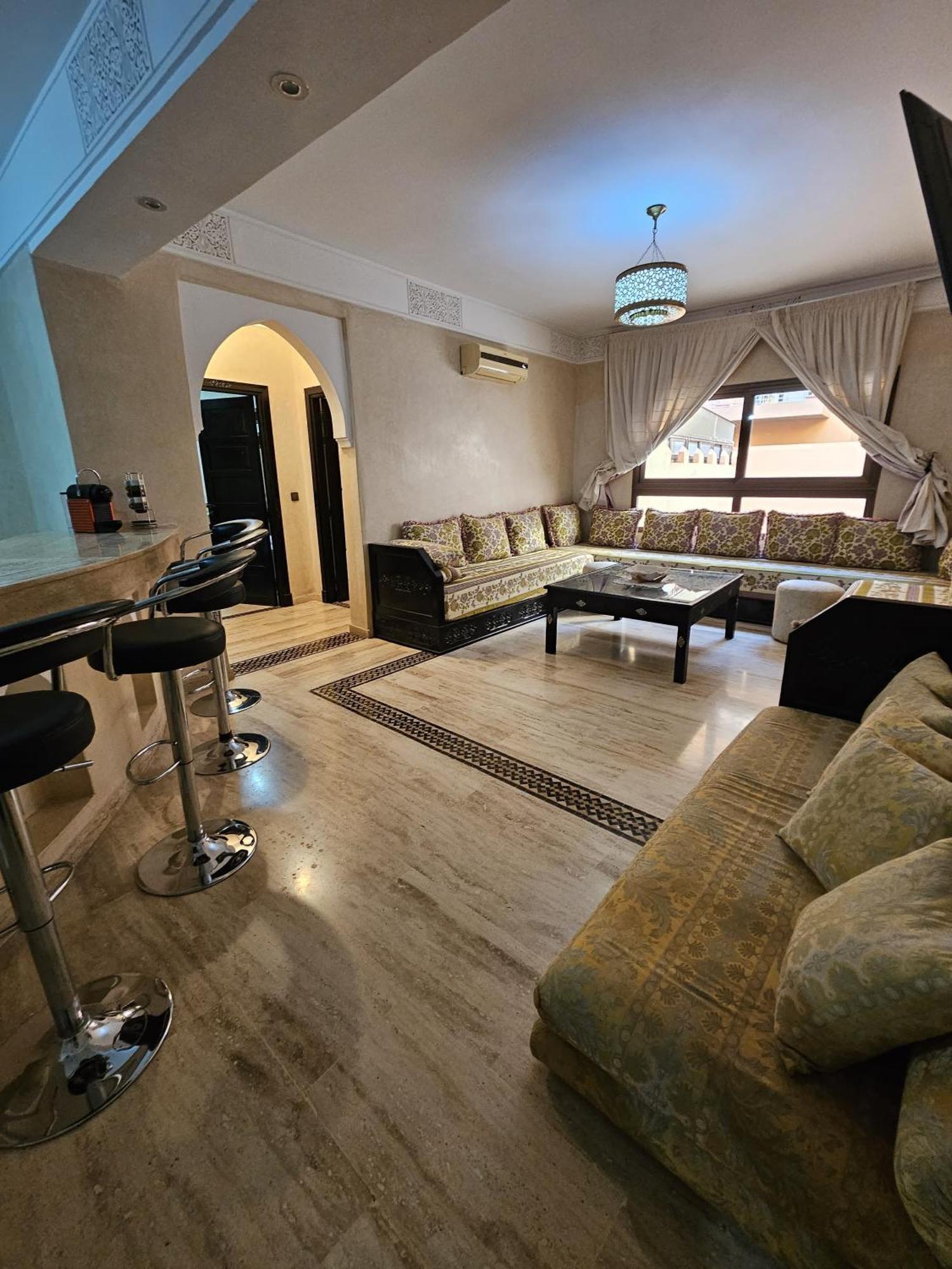 Appartement Douillet Au Centre Gueliz Marrakesh Exterior foto